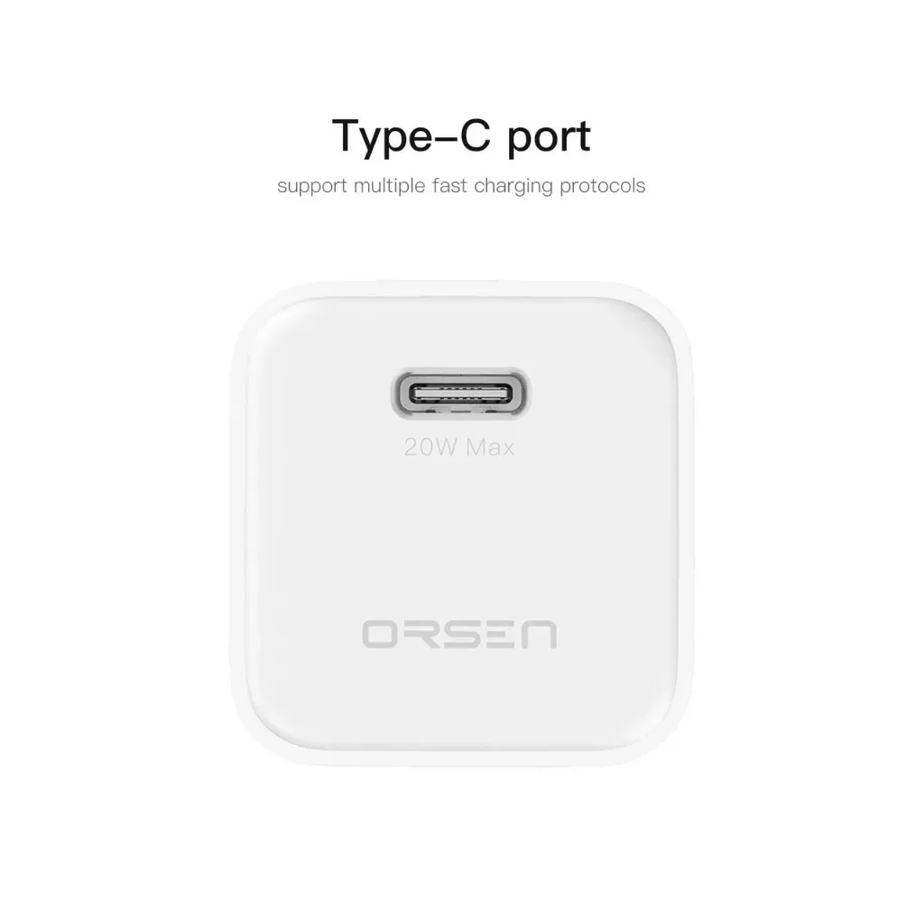 Eloop C Pd W Usb Type C Adapter Fast Charge